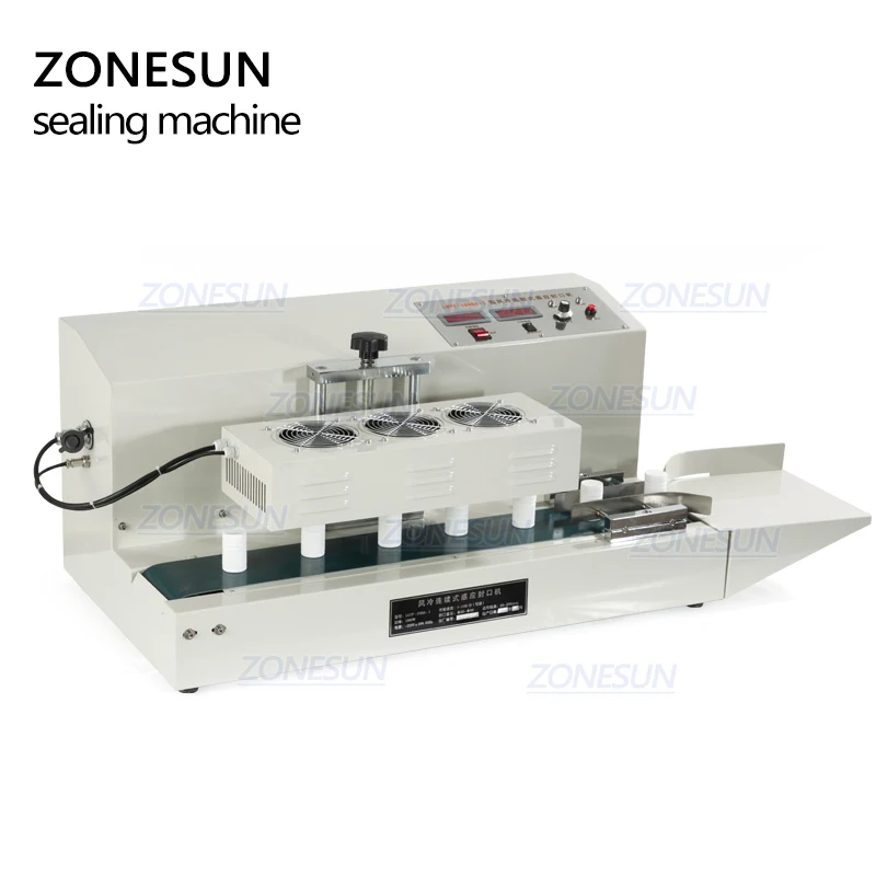 

ZONESUN Transistor Air-Cooling Desktop Electromagnetic Continuous Induction Sealing Machine For Vitamin Medicine Bottle