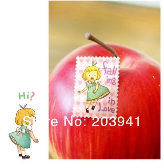 1 лист/Лот Alice штамп бумажные наклейки Многофункциональные Декоративные наклейки