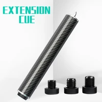 carbon fiber extension billiard cue extension bullet joint with bumper adjustable cue extended for mezzhowfurypredatorperi