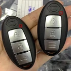 Автомобильный БЕСКЛЮЧЕВОЙ дистанционный ключ 433,92 МГц 4A чип для Qashqai X-Trail Murano J10 J11 J12 Juke Kicks Pulsar Rogue после 2019 года