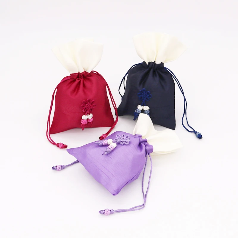 5 шт. фиолетовые атласные шнурок ленты упаковка для украшений подарок волос