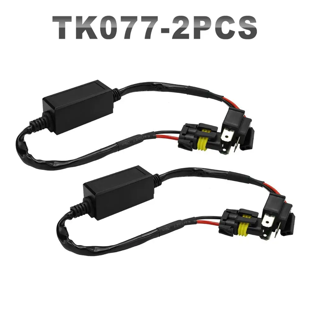 JGAUT 2 шт. H4 Hid коннектор Телескопический жгут проводов для 12 В 24 в комплект