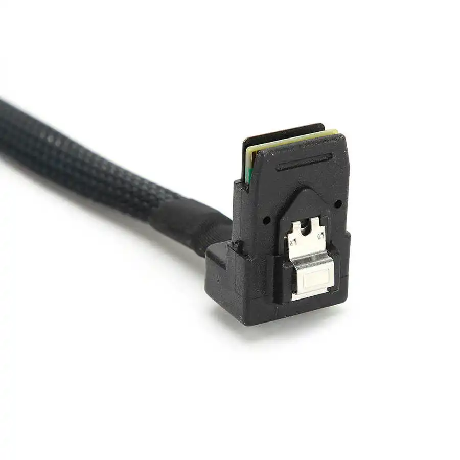 Mini SAS 36PIN Кабель оборудование 90 градусов на 4SATA Внутренний жесткий диск H0206 1 метр