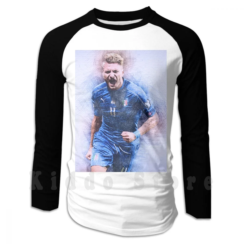 

Ciro Immobile Hoodie Long Sleeve Ciro Immobile Ss Lazio Lazio Italy Soccer Football League
