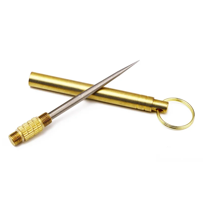 2PCEDC титановые зубочистки портативные Бутылочки Для Зубочисток