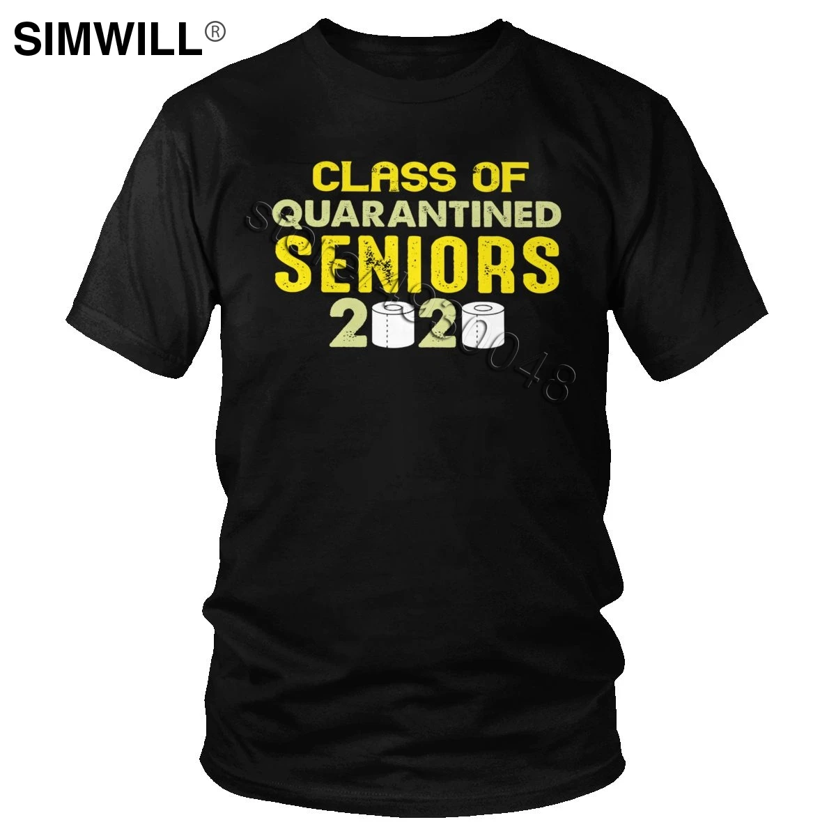 

Men's Class Of Quarantined Seniors 2020 Paper T Shirt Keep Healthy in 2020 T-Shirt Short Sleeves 100% Cotton Leisure Tee Tops