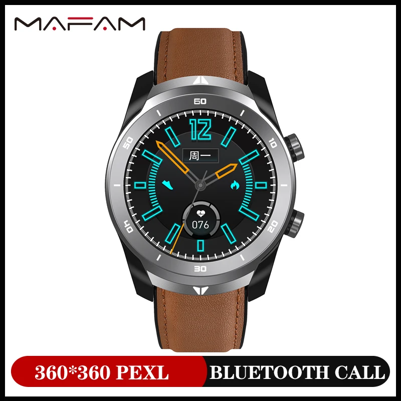 Смарт часы MAFAM DT79 с Bluetooth вызовом спортивный фитнес трекер браслет мониторинг