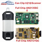 USB-адаптер Диагностический с полным чипом Can Clip V212 для Диагностического Интерфейса CYPRESS AN2131QC AN2135SC