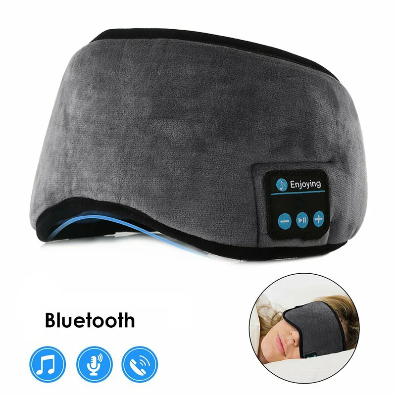 

Беспроводные наушники Bluetooth стерео маска для глаз наушники для сна Музыкальная гарнитура can CSV