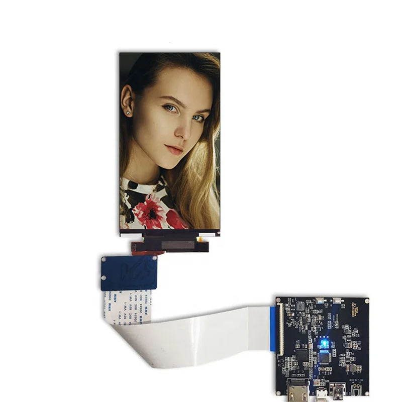 

5.5 inch 4K TFT lcd display LS055D1SX05(G) screen panel 2160*3840 resolution MIPI to H-DMI driver board for DLP SLA 3D printer