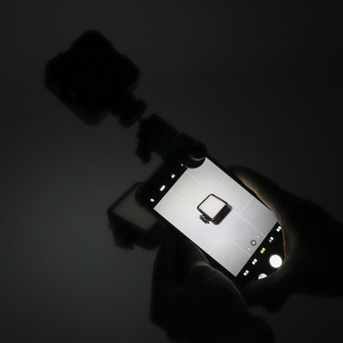 Mini Video Light Lighting Camera Light Lamp Brightness 1/4'' Cradle Head Clip for Photography Camera Light Vlog Fill Light Live