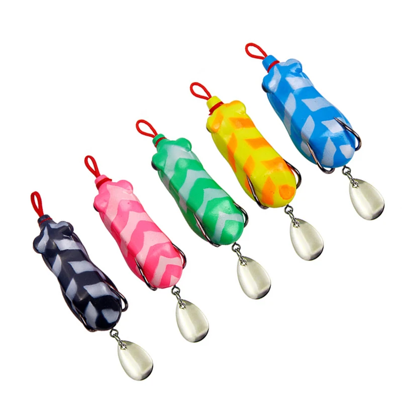 1 шт. рыболовная приманка в виде лягушки 12 г/6 5 см|Наживки для рыбной ловли| |