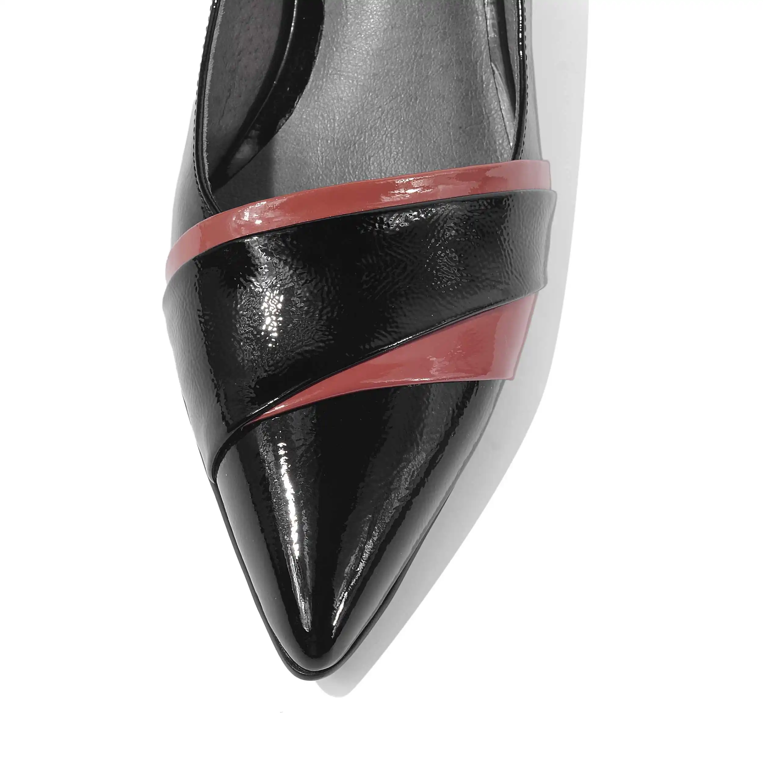 Krazing pot/Аксессуары для путешествий из натуральной кожи с острым носком и