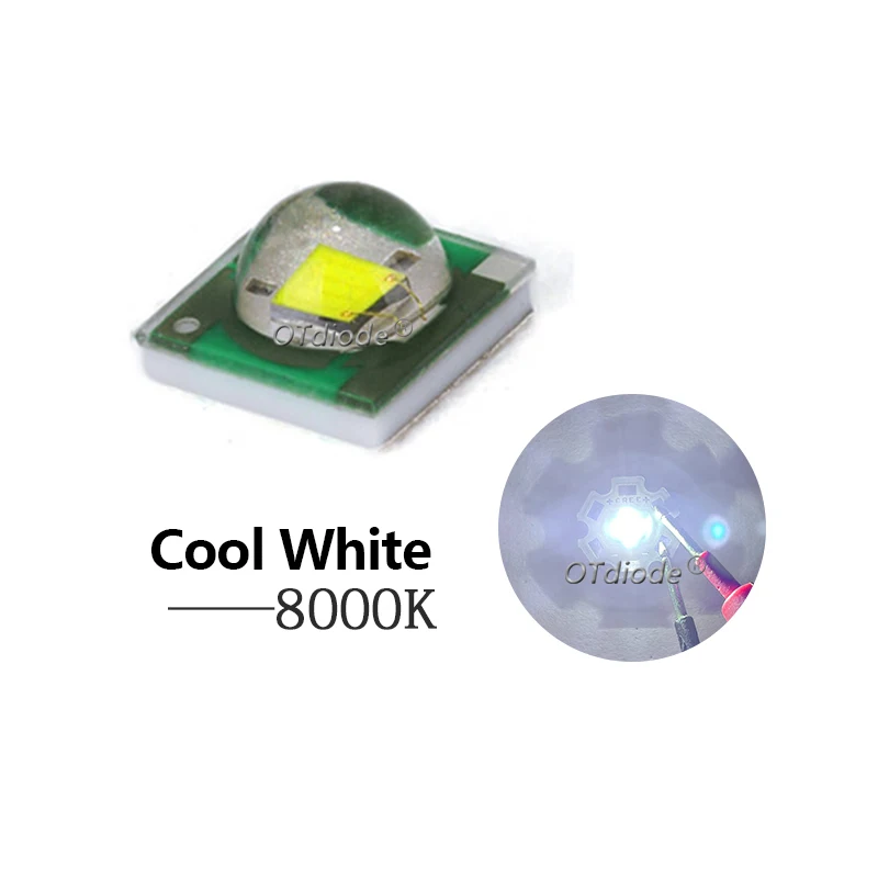 

OTdiode XPE-3535LED светодиоды, 1Вт/3Вт, белый, красный, зеленый, синий