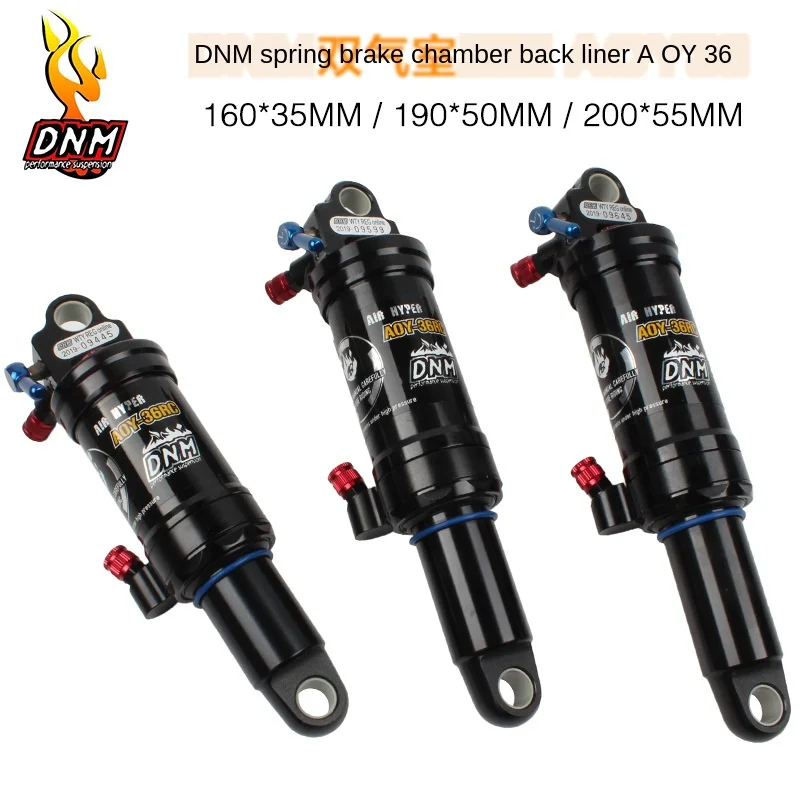 DNM/AOY 36RC AO 38RC MTB DH велосипед катушки Задний амортизатор 165/190/200/210 мм горный Мягкий задний амортизатор|Задние