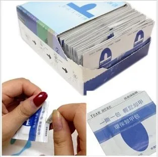 100 шт./компл. ногтей чистящее средство для снятия гель-лака безворсовые салфетки