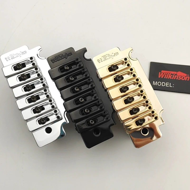 Новый мост wildenson WVS50K Guita Tremolo с подходящими Сатиновыми сиденьями черного золотого