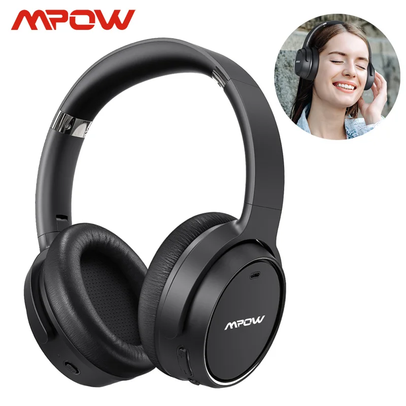Mpow H19 30h время воспроизведения ANC беспроводные наушники глубокий бас Bluetooth 5,0 CVC 6,0 Шумоподавление для iphone 11 Xiaomi samsung