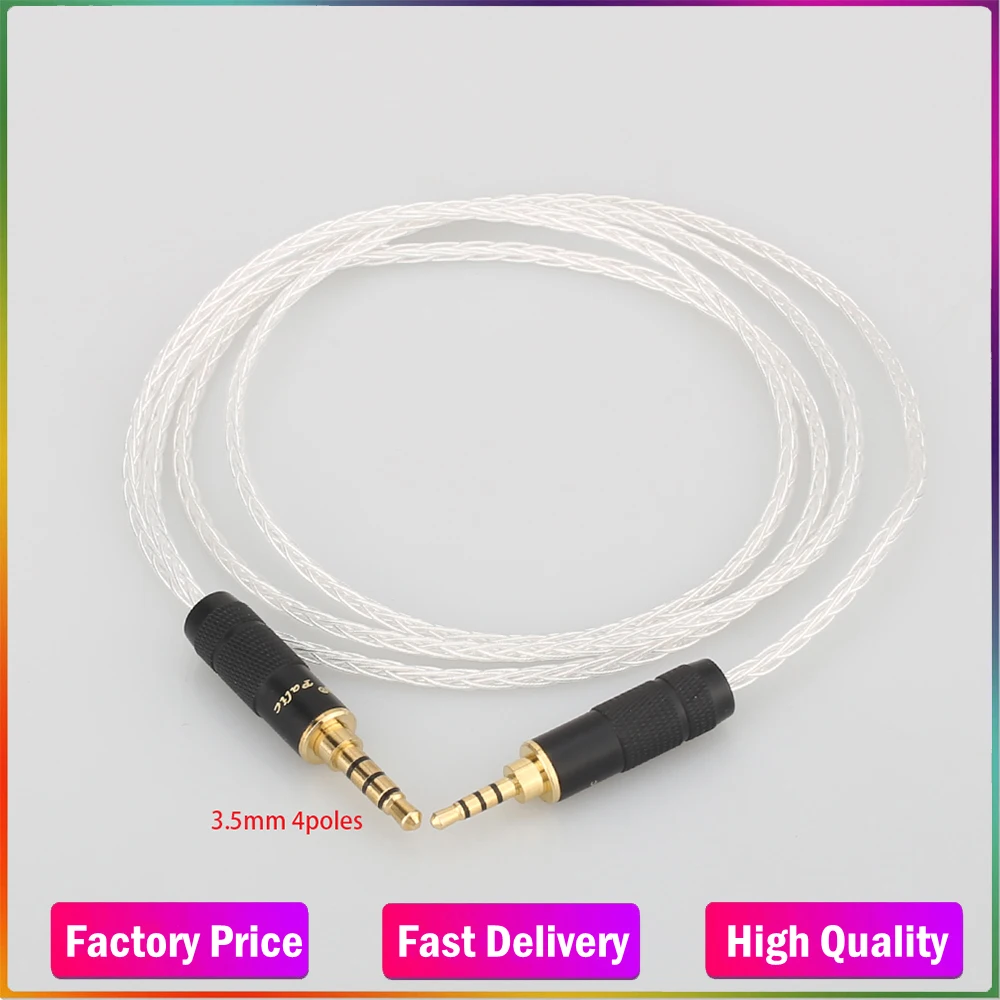 

Audiocrast 4pin XLR/2.5mm/4.4mm Balanced Headphone Upgrade Cable for Fostex T60RP T20RP T40RPmkII T50RP