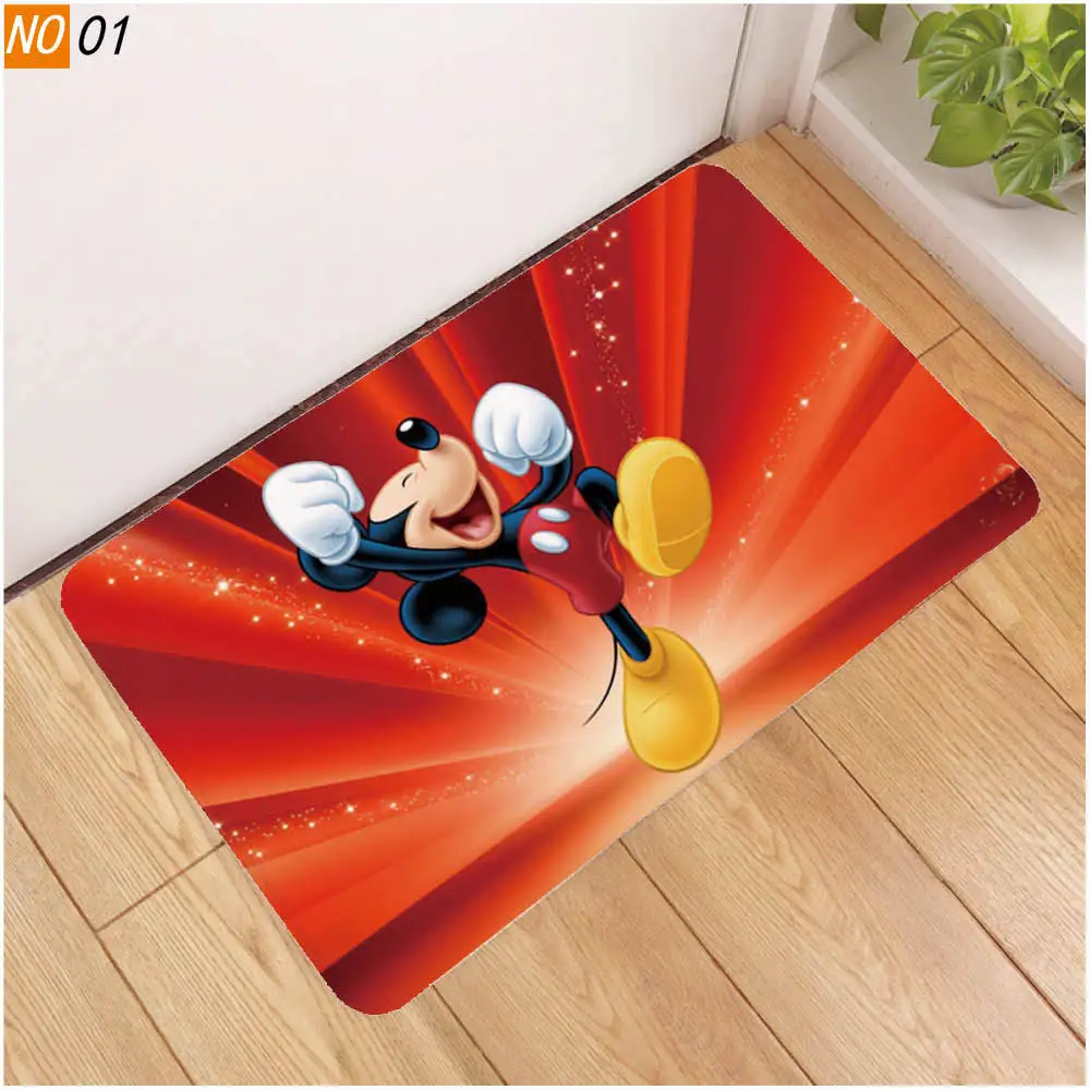 Мультяшный коврик с 3D рисунком Микки Мауса для детской спальни пола МИККИ кухни