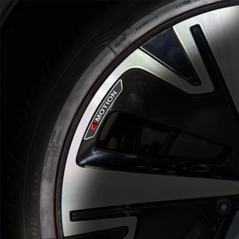 Автомобильный Стайлинг колесные диски гоночные 4 наклейки для Volkswagen Polo 9n 6r VW Passat B6