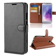 Wallet Cover Card Holder Phone Cases for Samsung Galaxy J4  Plus J4Plus  Pu Leather Case Protective Shell