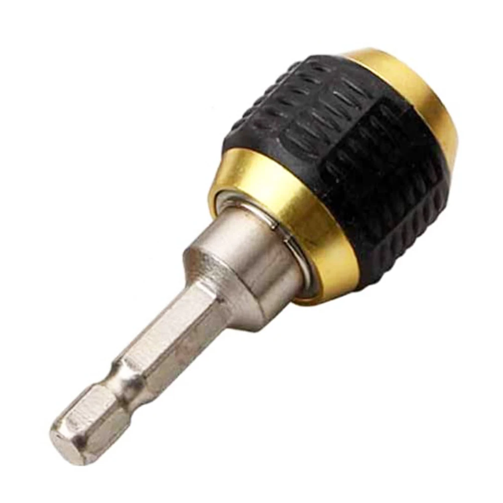 

1Pcs Hexagonal Handle Quick Coupling Hex Change Chuck Driver Bit Holder Drill Chuck Quick Change Adapter Converter