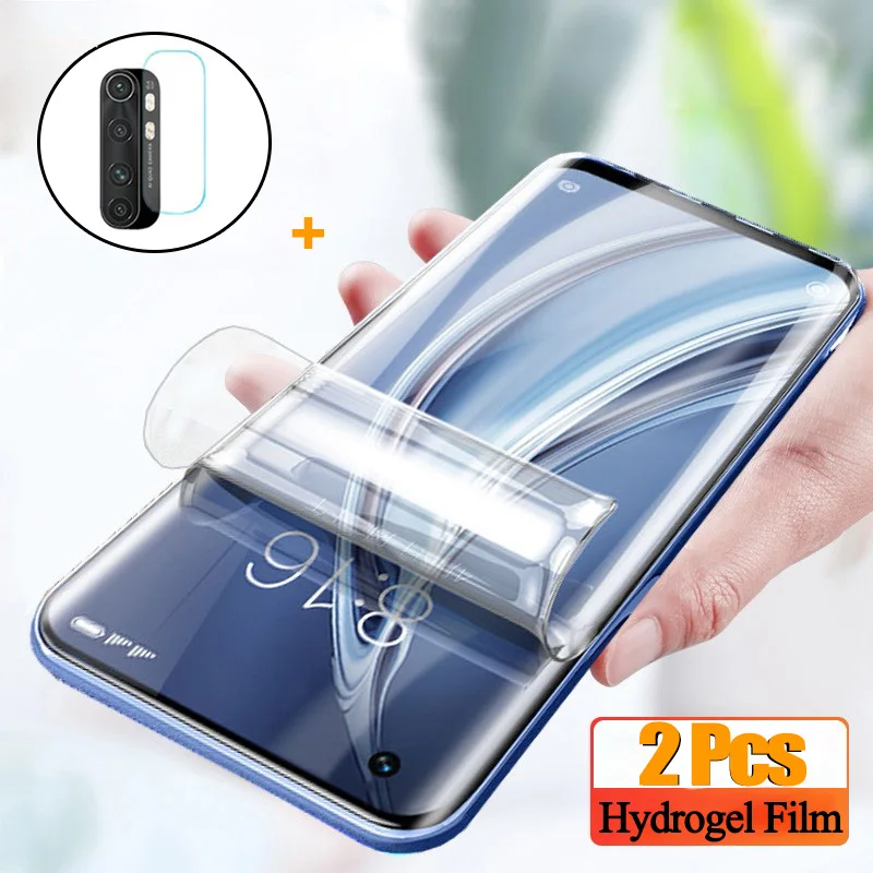 гидрогелевая пленка + стекло для камеры mi note 10 lite camera glass 10pro xiaomi 10lite ми10 ксиоми ми