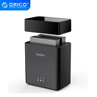 orico ds series 2 bay 3 5 type c hard drive enclosure magnetic type usb3 1 gen1 5gbps hdd case support uasp 12v4a power 20tb