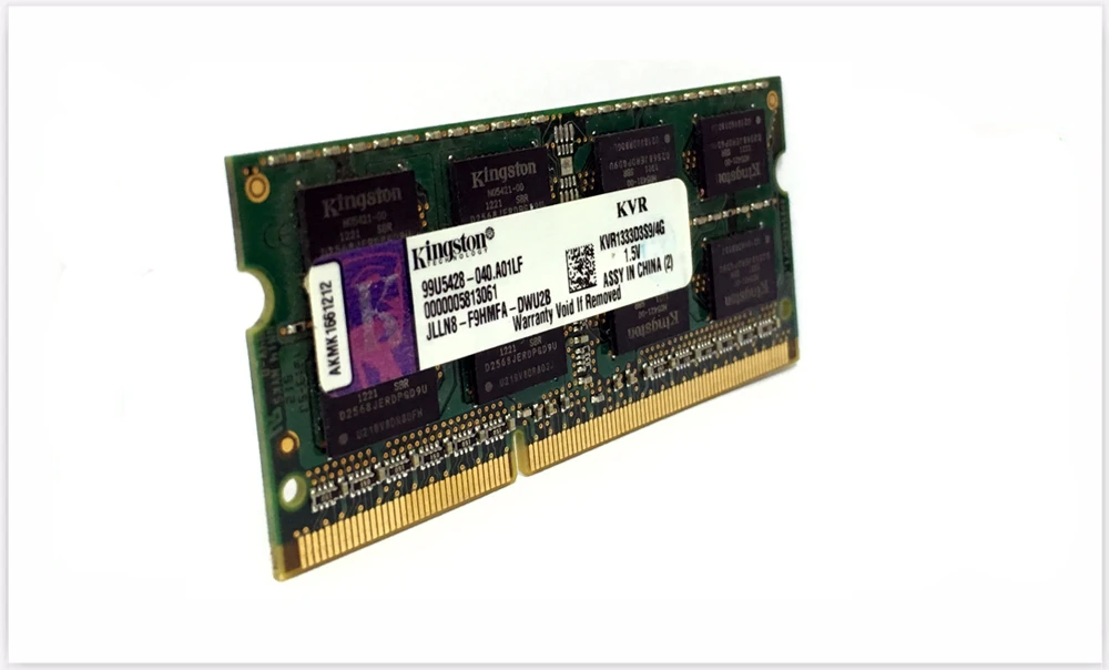 Kingston NB 2 ГБ 4 ГБ 8 ГБ PC3 DDR3 1066 МГц 1333 МГц 1600 МГц SO-DIMM ноутбук оперативная память 2 ГБ 4 ГБ 8 ГБ 1333 1600 МГц