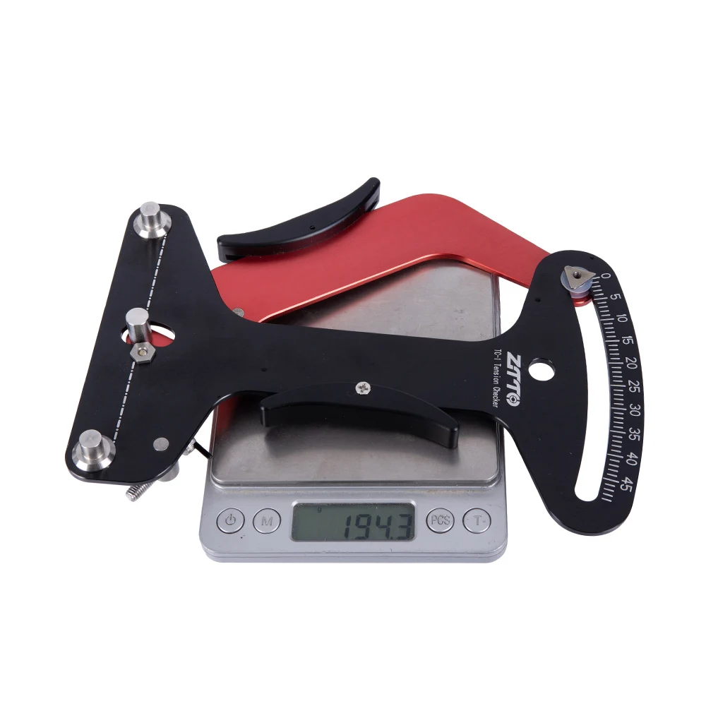 

AEsport CNC Bicycle Tool Spoke Tension Meter For MTB Road Bike Wheel Spokes Checker Reliable Indicator Accurate and Stable TC-1