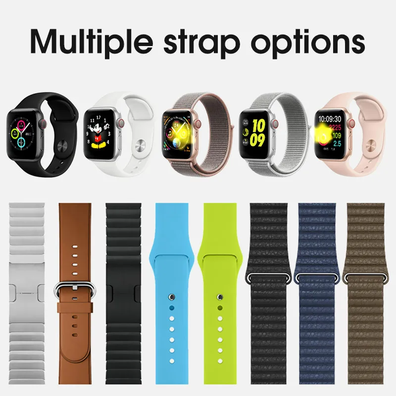 Умные часы Bluetooth Smart Watch Series 4 с пульсометром кровяное давление наручные часы для iOS Android samsung