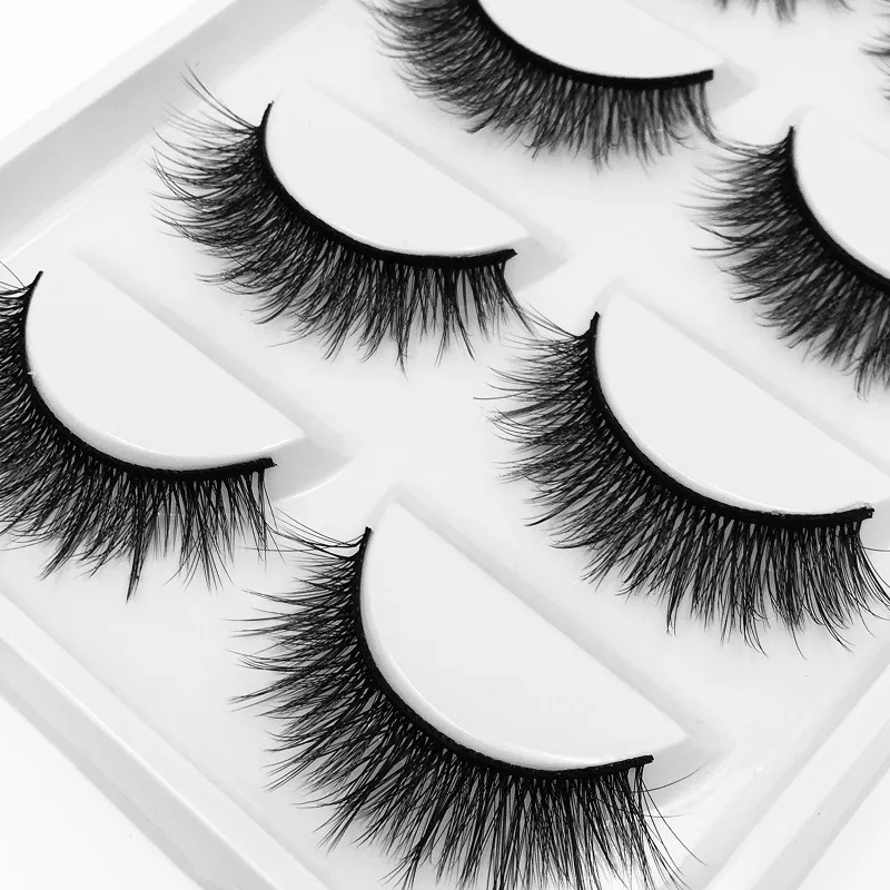 5 пар накладных ресниц пушистые Толстые Длинные Накладные ресницы ручной работы