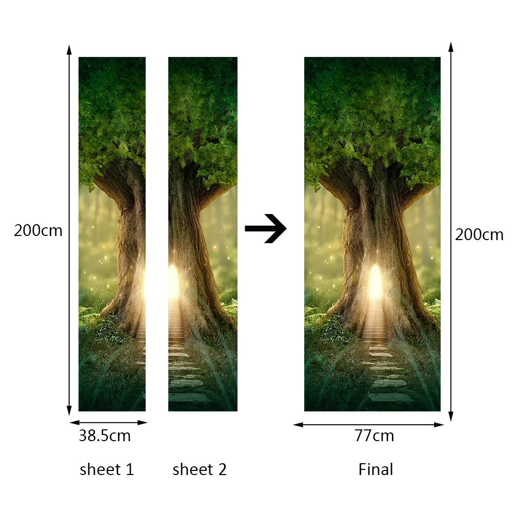 

Door sticker adhesive bathroom self-adhesive paper Nordic decorative pvc thickened whole door sticker