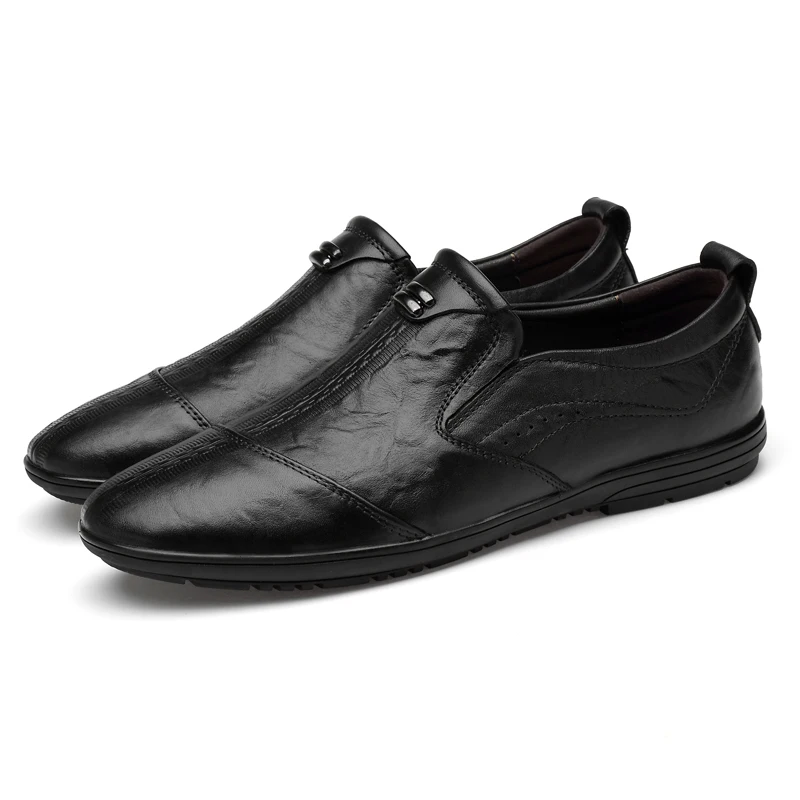 Новая модная обувь мужская кожаная % 1688-2 Чистая ручная лампа для шитья в горошек