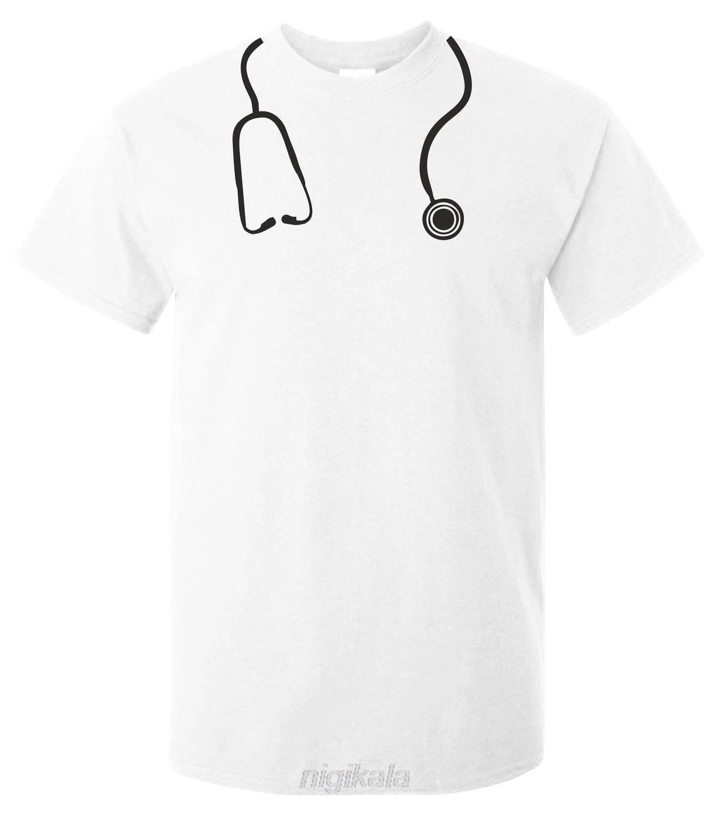 

_ Смешные футболки с докторской медицинской маскарадной вечеринки, крутая медсестра, Повседневная хлопковая футболка с коротким рукавом ...