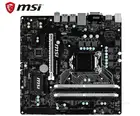 Настольная Материнская плата MSI B150M BAZOOKA для intel B150 LGA1151 DDR4 M-ATX оригинальная бу материнская плата для ПК