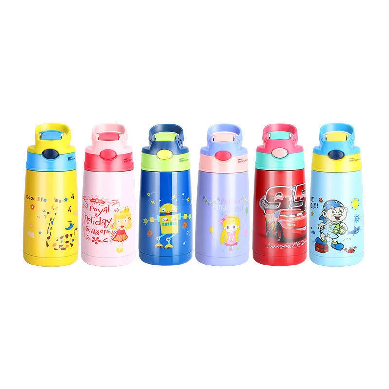 

Thermos Hot Water Bottle For Children Premium Travel Mug Stainless Steel Vacuum Thermo Water Bottle Botella Acero Inoxidable