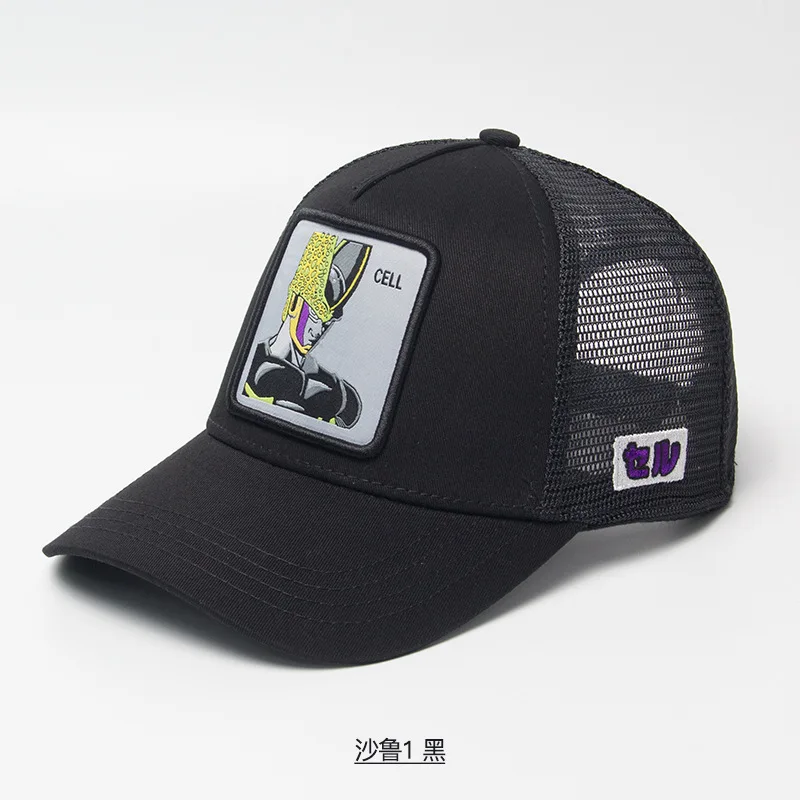 Бренд Вегета чехол Capsule corp Dragon Ball Z Snapback хлопок Бейсбол Кепки Для мужчин Для женщин в стиле «хип-хоп» для папы сетчатая шапка бейсболка дропшиппинг - Цвет: Светло-серый