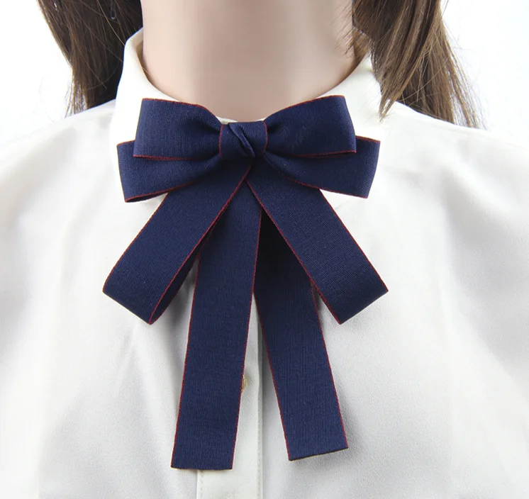 

Bow Tie Cloth Art Silk Large And Brooches Wedding Dress Accessories Fashion Shirt Pins And Brooches Lapel For Women