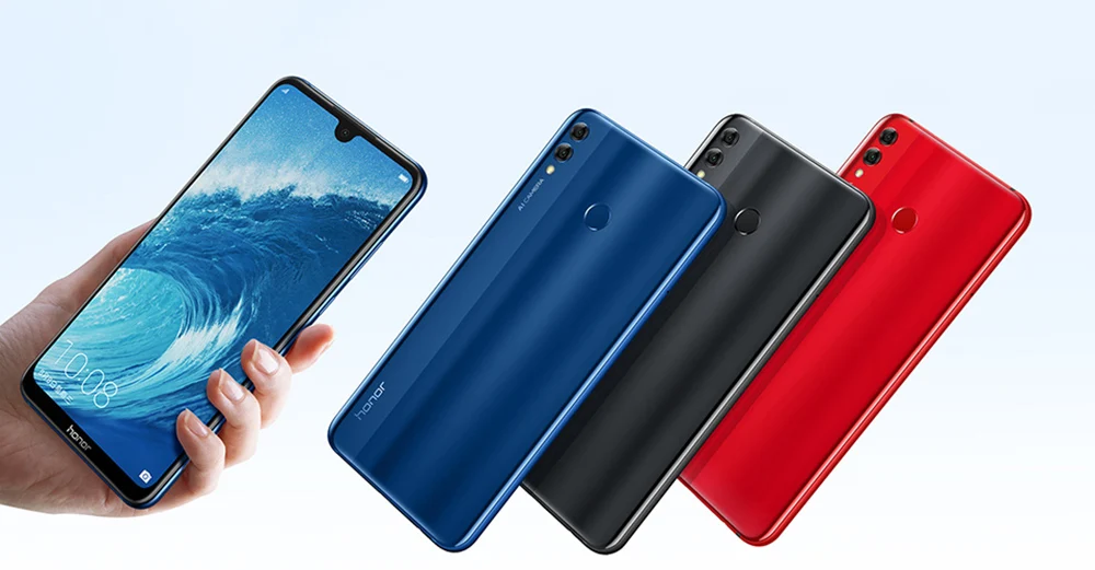 Honor 8X Max, Google Play, мобильный телефон, 7,12 дюймов, большой экран, Восьмиядерный, отпечаток пальца, ID, 5000 мАч, Android 8,1, OTA,Скидка 1200 руб. /. При заказе от 9800 руб. /Промокод: newyear1200/