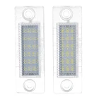 2X автомобили светодиодный номерной знак света лампы для VW Volkswagen транспортер T5 Caddy Touran Golf Passat