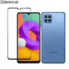 Полностью покрывающее клеем стекло для Samsung Galaxy M22 защита для экрана закаленное стекло для Samsung M 22 SM-M225F DS защитная пленка