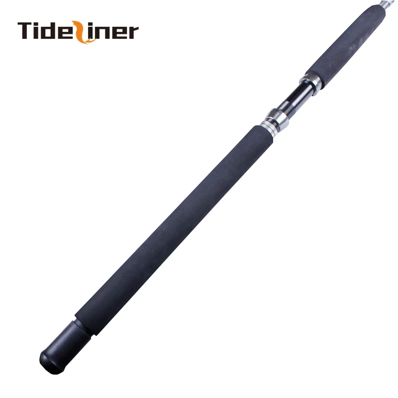 

Heavy Duty Boat Fishing Rod 1.98m Jigging Trolling Rod Quality Carbon Fiber Spinning Rod Raft Saltwater Pole