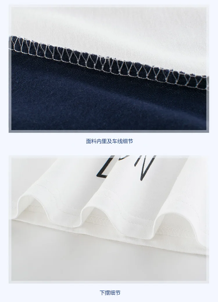 Детская футболка с коротким рукавом и мультипликационным принтом животных