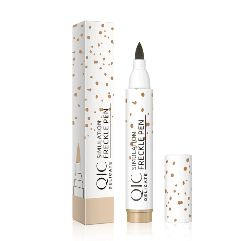 

Freckle Pen Natural Lifelike Fake Freckles Makeup Tool Long-Lasting Waterproof Soft Dot Spot Pen
