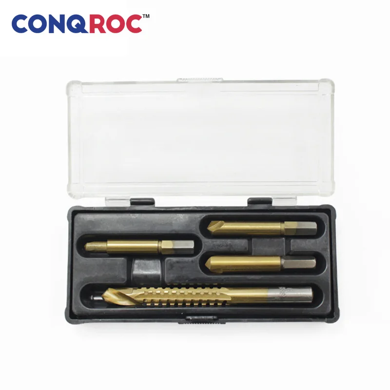 4 шт. титановое покрытие поврежденный Винт экстрактор болт сломанный винт для