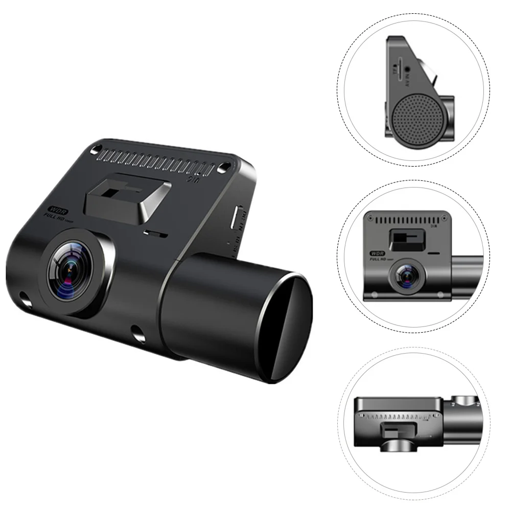 

1 Set Dash Cam Dual Lens High Definition Creative Car DVR Camera Dash Cam for Auto Vehicle
