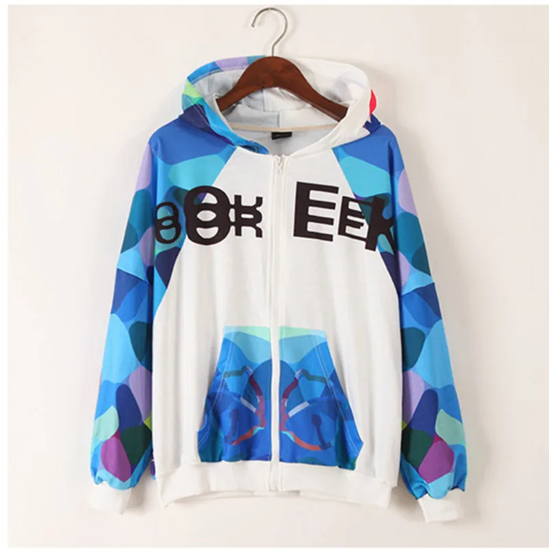 

Cotton outerwear Oversized hip hop tops Hooded coat Camouflage spring autumn jacket women clothes streetwear zipper women jacket