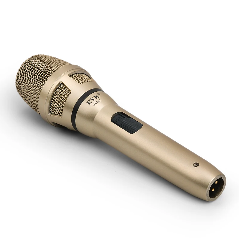 EYK EVM2 бытовой Проводные микрофоны для микшерные активные колонки караоке